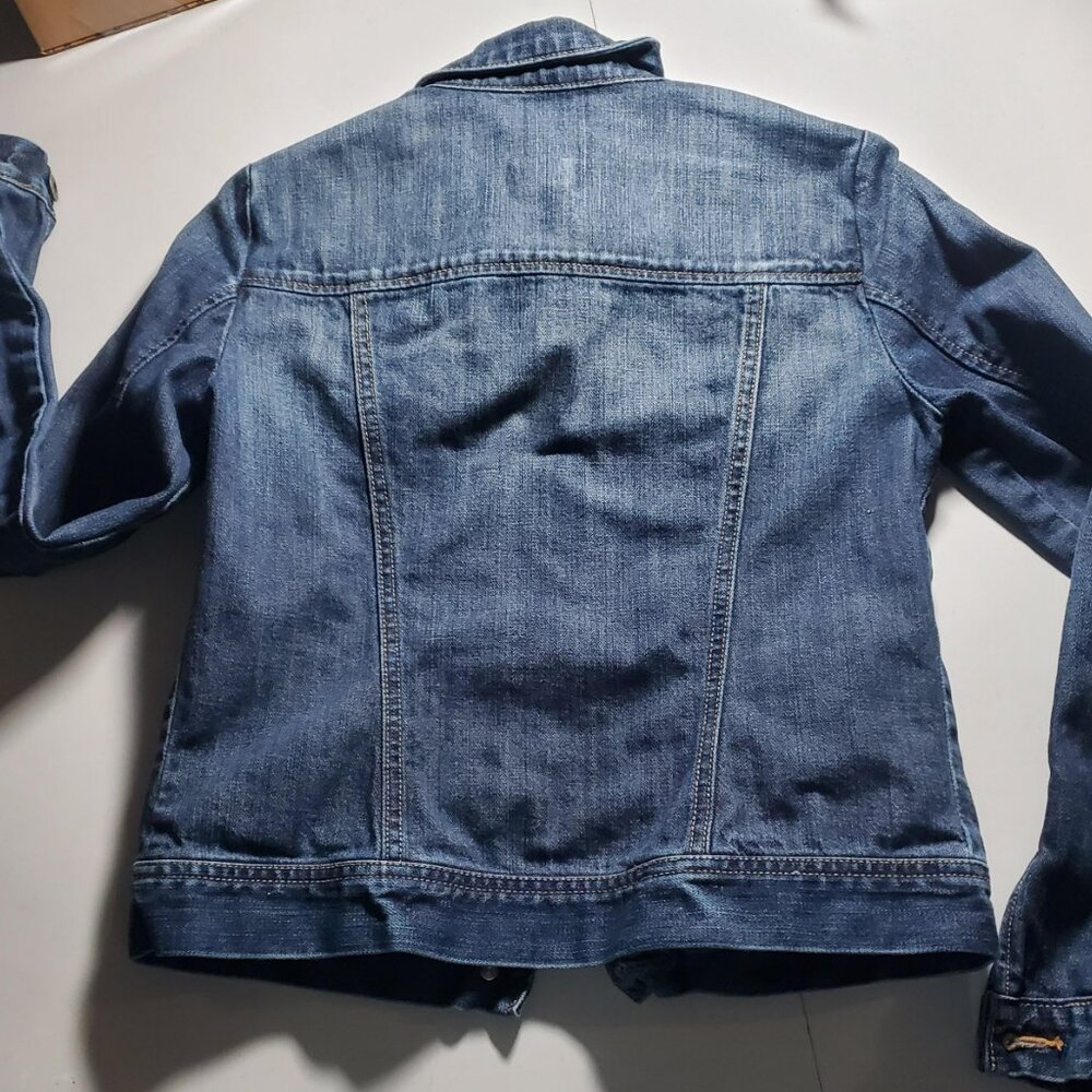Gap Jeans Dark Denim Trucker Jacket From Fall 2012 Sz XS - Picture 7 of 16